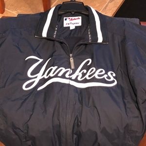 NY Yankees full zip jacket by Majestic